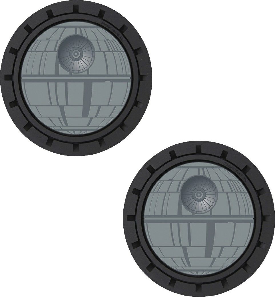 Plasticolor Star Wars Death Star Cup Holder Coaster Inserts - Click Image to Close